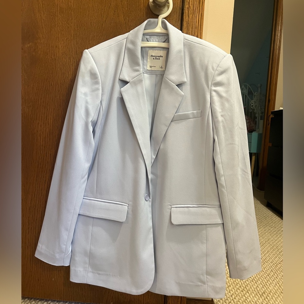 Abercrombie Light Blue Blazer